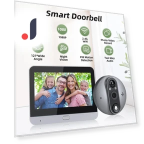 Smart Wi-Fi Doorbell Camera — Smart Home Security, Jakemy