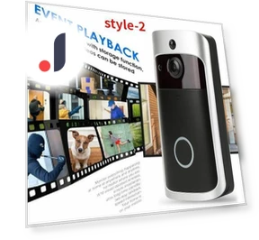 Smart Wireless Doorbell Camera — Smart Home Security, Refreshing Home