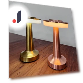 Touch Retro LED Rechargeable Dining Bar Light — Desk & Table Lighting, Zhou Yajin