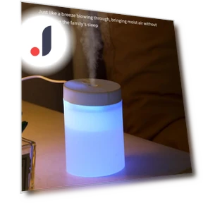 Ultrasonic Air Humidifier and Essential Oil Diffuser — Diffusers, Refreshing Home