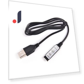 USB LED RGB Controller with Remote — Lighting Accessories, After Sunset