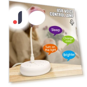 Voice-controlled LED Night Light — Night Lights, Binchi Lighting Appliances