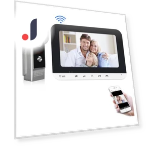 Wi-Fi Doorbell with Video Call — Smart Home Security, Jakemy