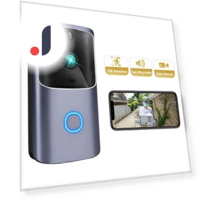 Wi-Fi Doorbell — Smart Home Security, Refreshing Home