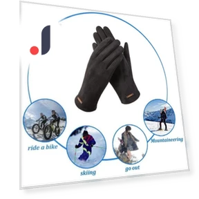 Winter Quilted Touchscreen Gloves — Gloves, Enjoy Smart Home
