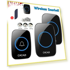 Wireless Doorbell — Push Buttons, Technology Convenience