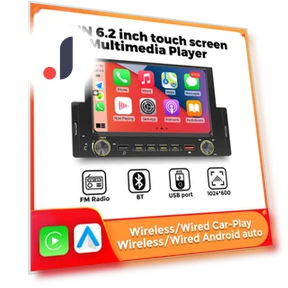 1 Din MP5 Multimedia Car Player — Stereo Receivers, JOHO - CarGear