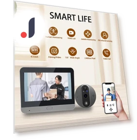 1080P Wi-Fi Doorbell Camera — Smart Home Security, wmlike mz
