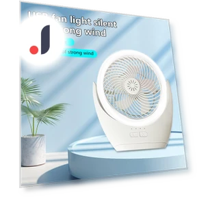 3-in-1 Smart LED Fan Lamp — Portable Cooling Solutions, BC Electrical Appliances