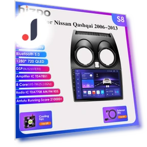 AI Voice Car Radio with Android Auto and Carplay — Navigation & GPS Accessories, Hizpo