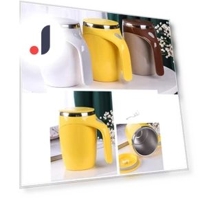 Automatic Self-Stirring Magnetic Mug — Beverage Warmers, Factory Discount Outlet