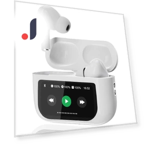 Bluetooth Headphones with Touch Screen — In-Ear Headphones, Junmaocun