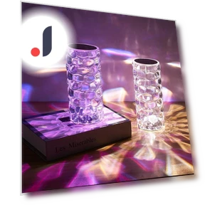 Crystal Lamp with Water Droplets — Night Lights, Zhou Yajin