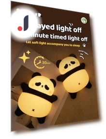 Cute Cartoon LED Night Light — Night Lights, Binchi Lighting Appliances