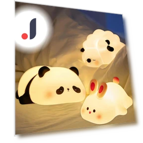 Cute LED Night Light with Panda and Sheep — Night Lights, Your Warm Home