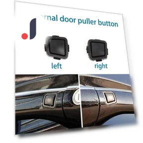Door handle button — Door Straps & Handles, Car Yours Baby