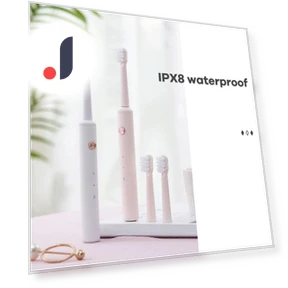 Electric Toothbrush for Adults — Ultrasonic, Light makeup