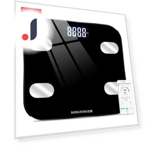 Electronic Smart Bathroom Scale — Weight Management Tools, Refreshing Home