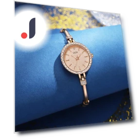 Elegant Women's Fashion Quartz Watch with Rhinestones — Women's Wrist Watches, Various wearables