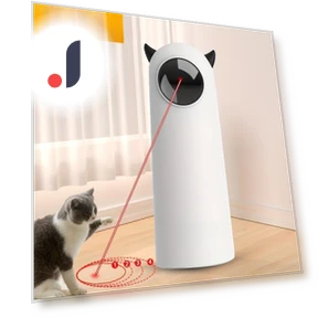 Interactive Laser Toy for Smart Pets — Interactive Animal Companions, Living style