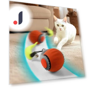 Interactive Pet Toy Ball — Cat Playthings, xly1818