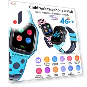 Kids Smartwatch Phone with GPS — Location Tracking Devices, ESSAGER