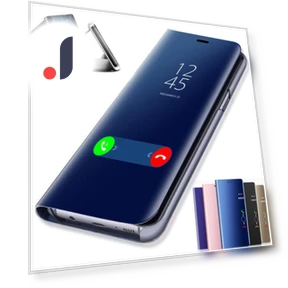 Luxury Smart Mirror Flip Cover — Screen Protectors, CASE-FE1