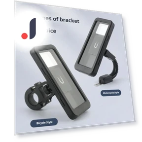 Magnetic Phone Holder for Bicycle — Dashboard Installation Kits, electronic