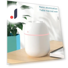 Portable Air Humidifier with Water Droplets — Air Moisturizers, TOP-MALL-001