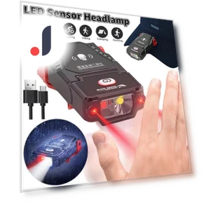 Portable LED Touch Headlamp — Flashlights, Refreshing Home