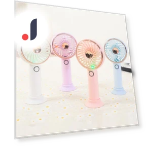 Portable Mini Fan with 3 Speeds — Portable Cooling Solutions, Phone Needs