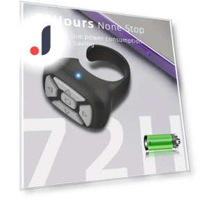 Portable Wireless Bluetooth Ring Remote Control — Smart Rings, Cars Auto Home