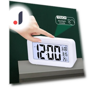 Silent Smart Alarm Clock — Alarms & Clocks, Factory Discount Outlet