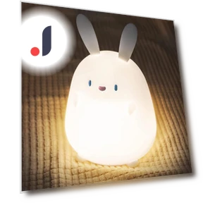 Silicone LED Rabbit Lamp — Night Lights, Four season household daily use