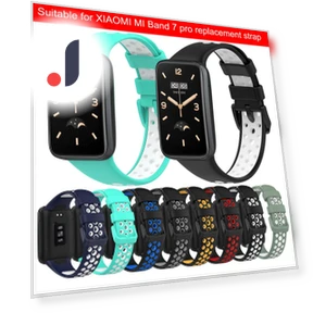 Silicone Strap for Mi Band 7 Pro — Fitness Bands, Vegetables