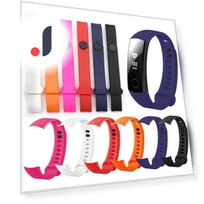 Silicone Wrist Strap — Fitness Bands, Sunshine168