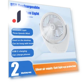Smart 3-in-1 LED Fan-Light — Stand Fans, BC Electrical Appliances
