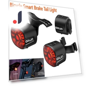 Smart Bicycle Brake Tail Light — Bike Light Sets, JOHO - CarGear
