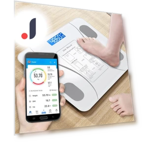 Smart Body Fat Scale — Body Composition Analysis, Refreshing Home