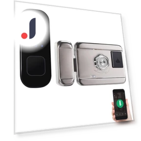 Smart Door Lock with Fingerprint Scanner — Smart Home Security, Neoglint