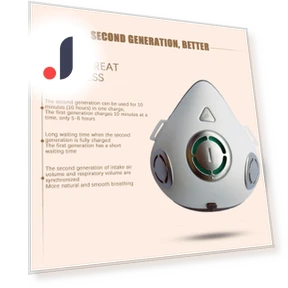 Smart Electric Respirator with Anti-Fog and Cleaning Protection — Air Moisturizers, Refreshing Home
