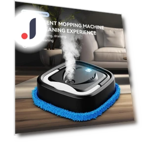 Smart Household Robot for Wet and Dry Cleaning — Smart Cleaning Robots, Refreshing Home
