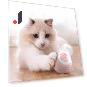 Smart Interactive Pet Toy Ball — Cat Playthings, Popularity-home