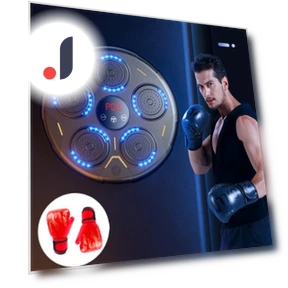 Smart Music Boxing Machine — Boxing Training Gear, Binchi Keji Travel