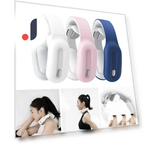 Smart Neck Massager with Heating Function — Back Relief Solutions, Glasses