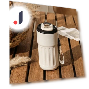 Smart Thermos with Digital LED Temperature Display — Travel Drinkware, Refreshing Home