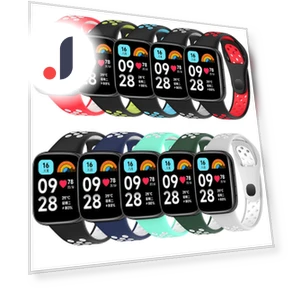 Soft Silicone Sport Replacement Strap — Girls' Watch Straps, Cyprinoid