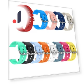 Soft Silicone Waterproof Smart Watch Strap — Bands, caicaichen