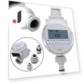 Solar Digital LCD Display Automatic Watering Timer — Controllers, YuHeng 01