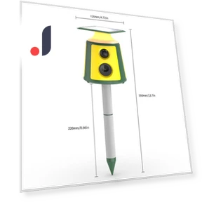 Solar Powered Animal Repeller — Repellents, TOMTOP JMS